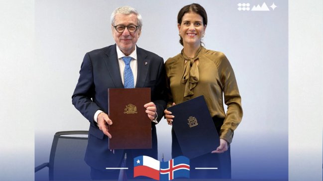 Chile firmó acuerdo de Working Holiday con Islandia