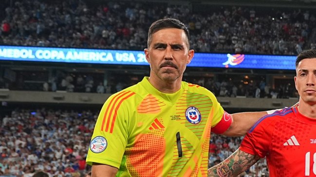 Claudio Bravo cumplió 150 partidos con la selección chilena
