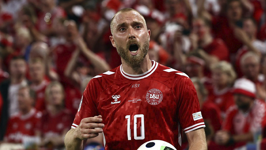 Dinamarca igualó en un opaco partido ante Serbia para llegar a octavos en la Euro