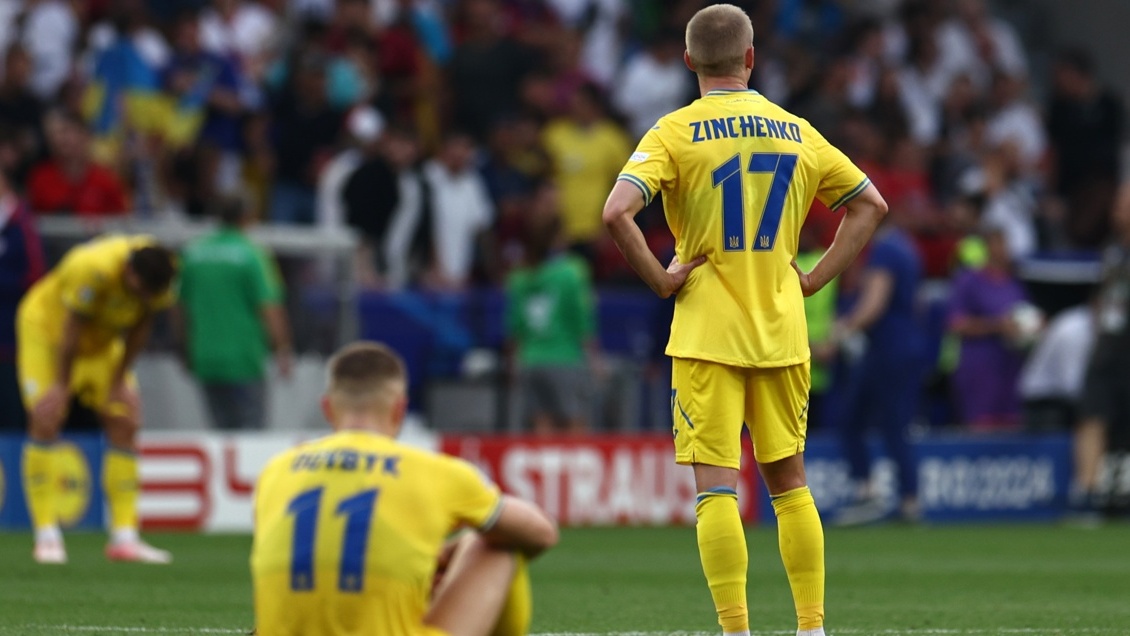 Ucrania selló su eliminación de la Eurocopa con deslucido empate ante Bélgica