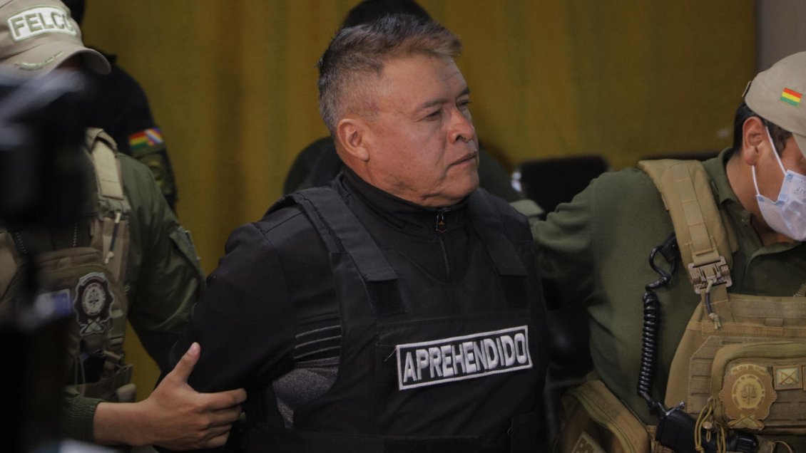 Bolivia revela por qué se frustró el alzamiento del general Zúñiga