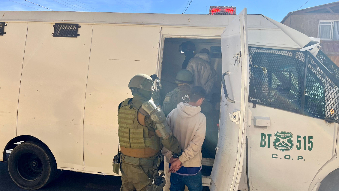 Megaoperativo dejó 11 detenidos y decomiso de droga en Calama