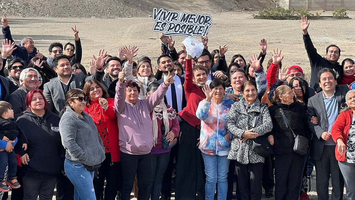 Anuncian construcción de 100 viviendas sociales en Tierra Amarilla