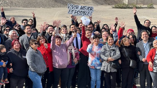 Anuncian construcción de 100 viviendas sociales en Tierra Amarilla