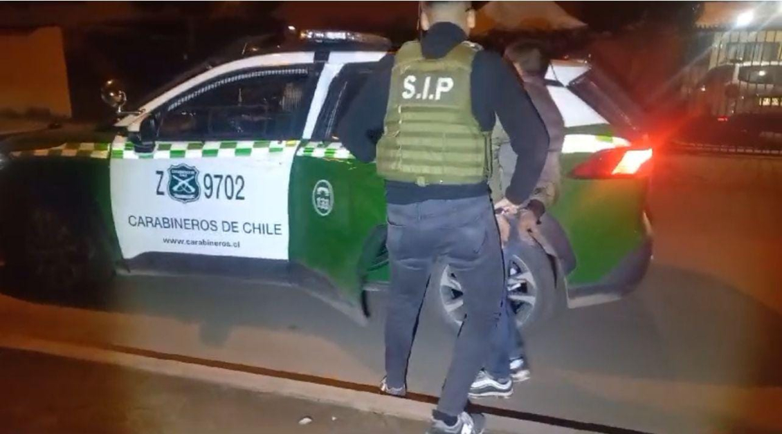 Carabineros detuvo en Ovalle a sujeto prófugo y con amplio prontuario