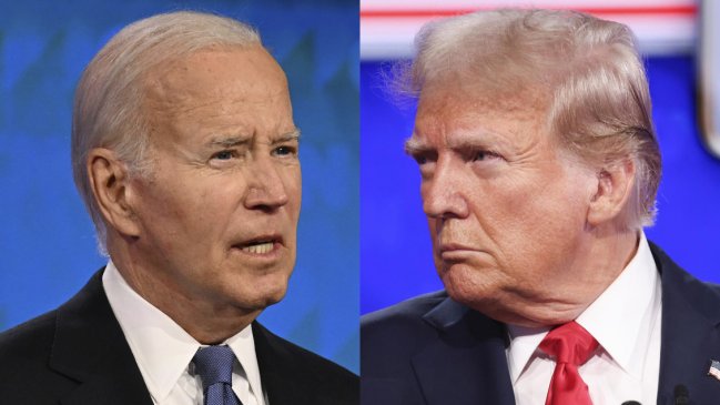 Trump, agresivo y confiado, cargó contra un titubeante Biden en un debate decisivo