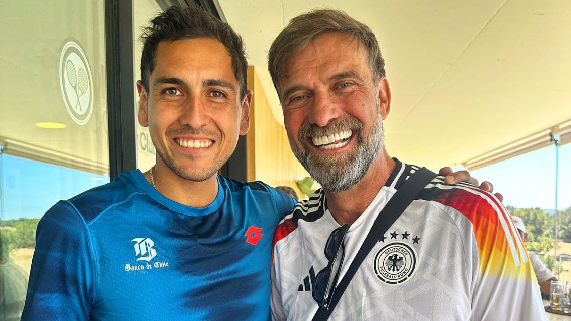 Alejandro Tabilo se juntó con Jurgen Klopp antes de su final en Mallorca