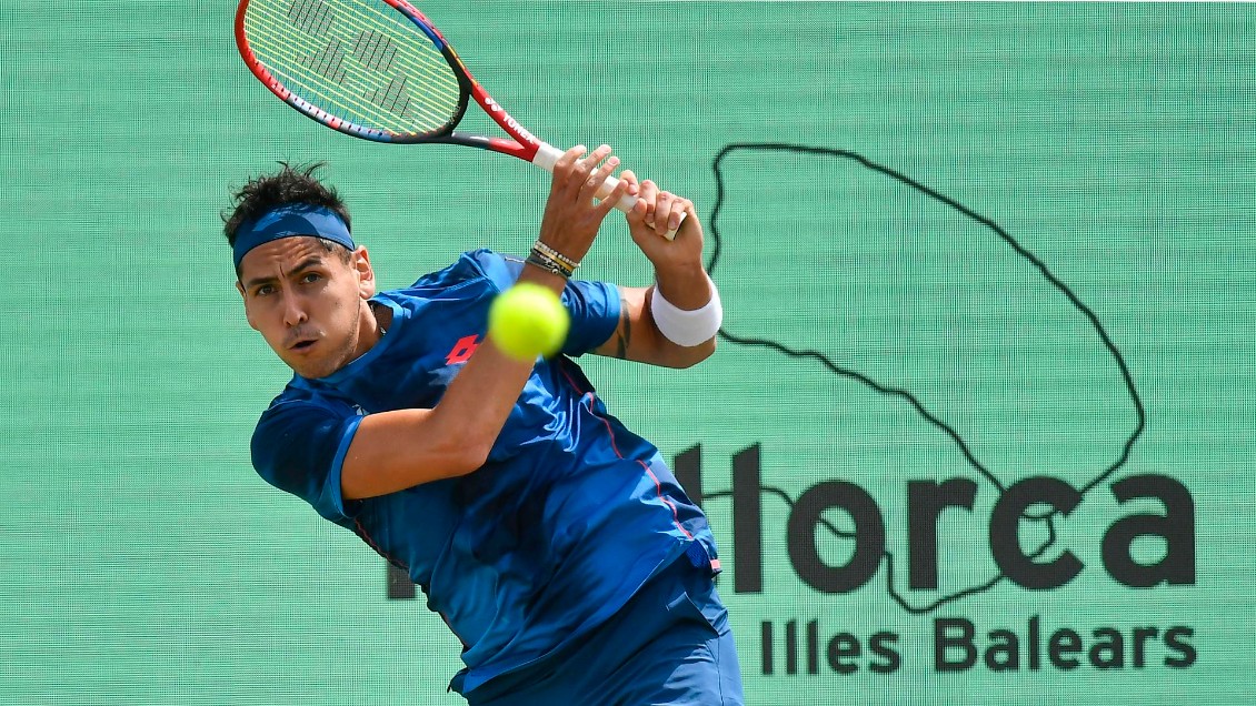 Alejandro Tabilo tropezó en la final del dobles en Mallorca