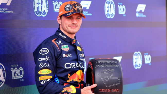 Verstappen dominó la clasificatoria y partirá desde la 