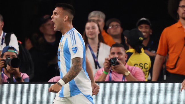 [VIDEO] Lautaro Martínez anotó el 1-0 de Argentina sobre Perú