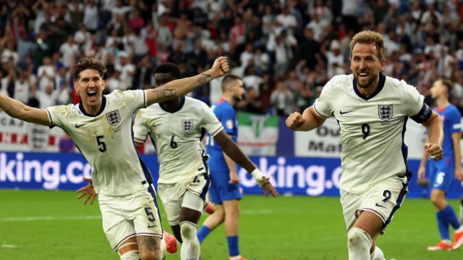 [VIDEO] Harry Kane dio la victoria a Inglaterra con gol de cabeza a Eslovaquia en el alargue