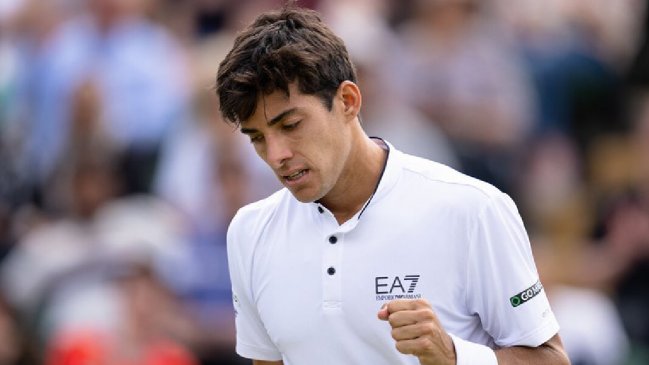 Cristian Garin perdió en sets corridos y también se despidió de Wimbledon en primera ronda