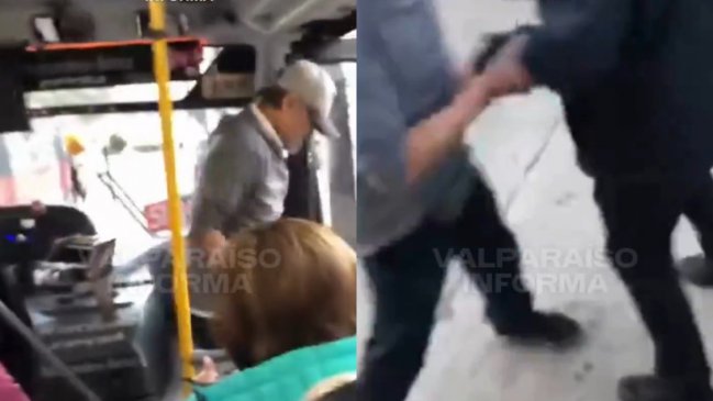 Conductor abandonó micro en pleno recorrido tras quejas por exceso de velocidad en Valparaíso