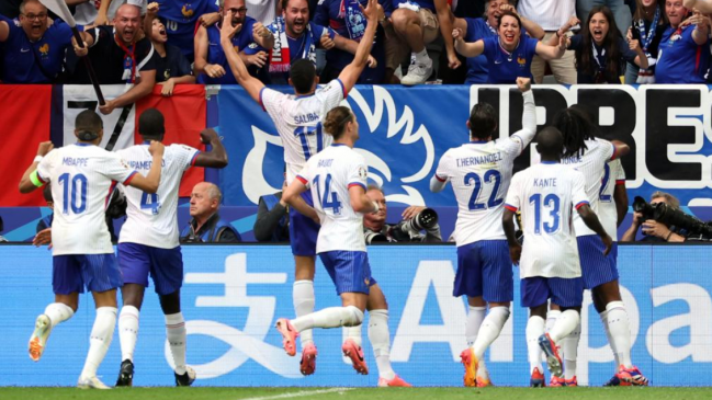 Francia superó a la deslucida Bélgica y pasó a cuartos de final en la Euro 2024