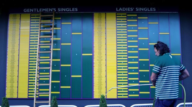 Los resultados de la primera jornada de Wimbledon
