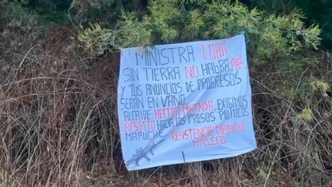 Ministra Tohá por sabotaje en Ercilla: 