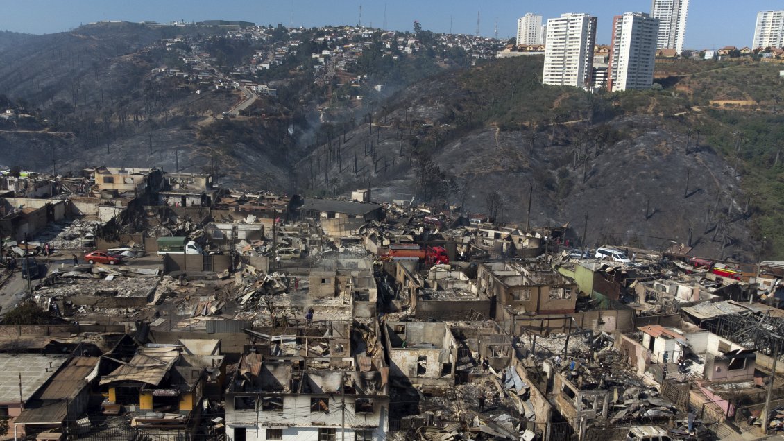 Imputado por incendio en Viña del Mar en 2022 fue declarado culpable