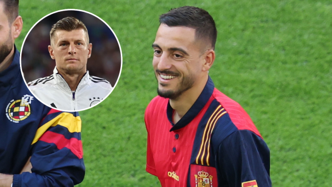 Joselu, delantero de España: 