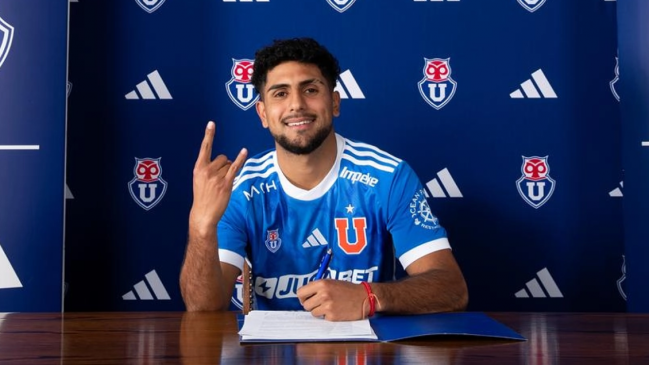 Universidad de Chile oficializó el fichaje del lateral Antonio Díaz