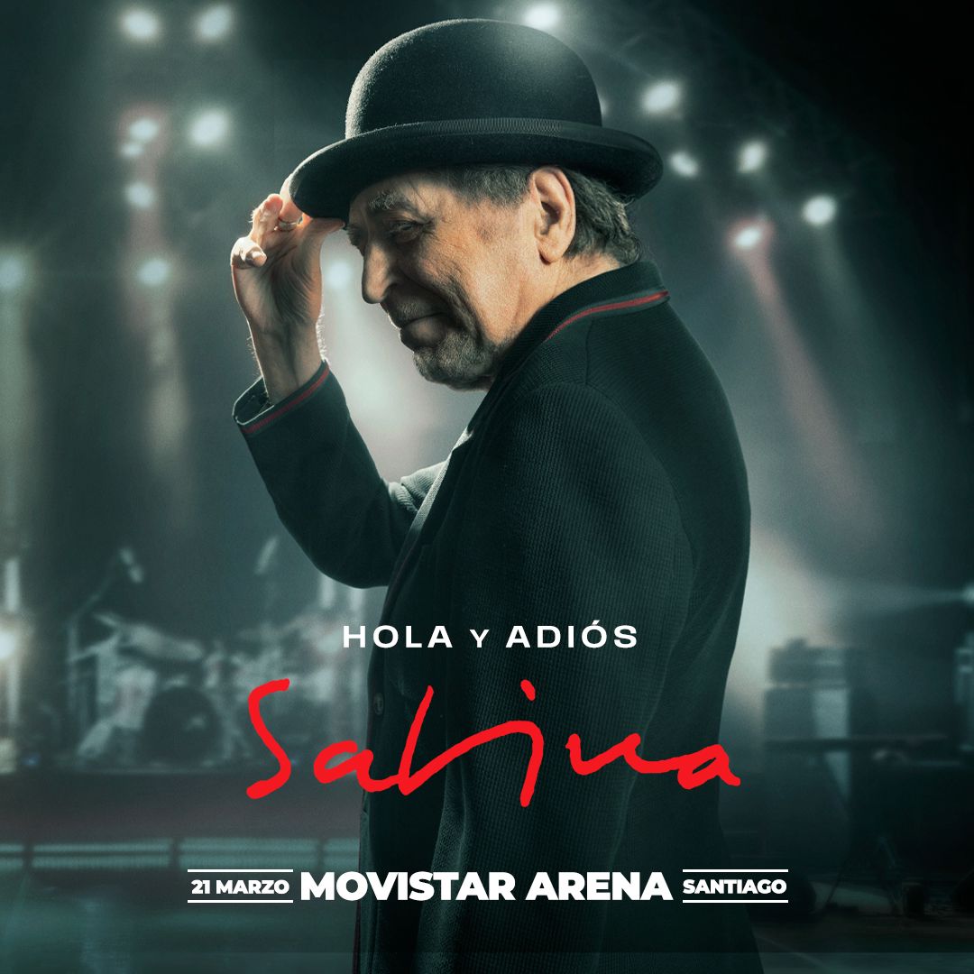 Joaquín Sabina en Chile en 2025
