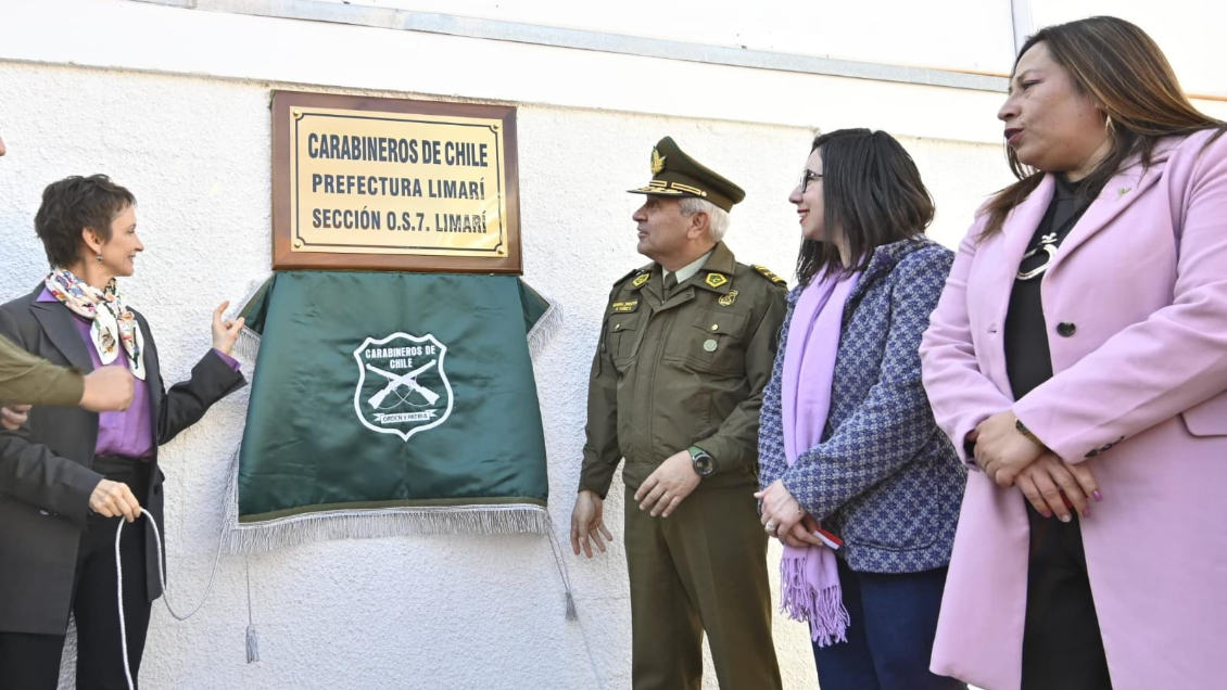 Con una tonelada de marihuana decomisada, OS7 inauguró nuevo cuartel en Ovalle