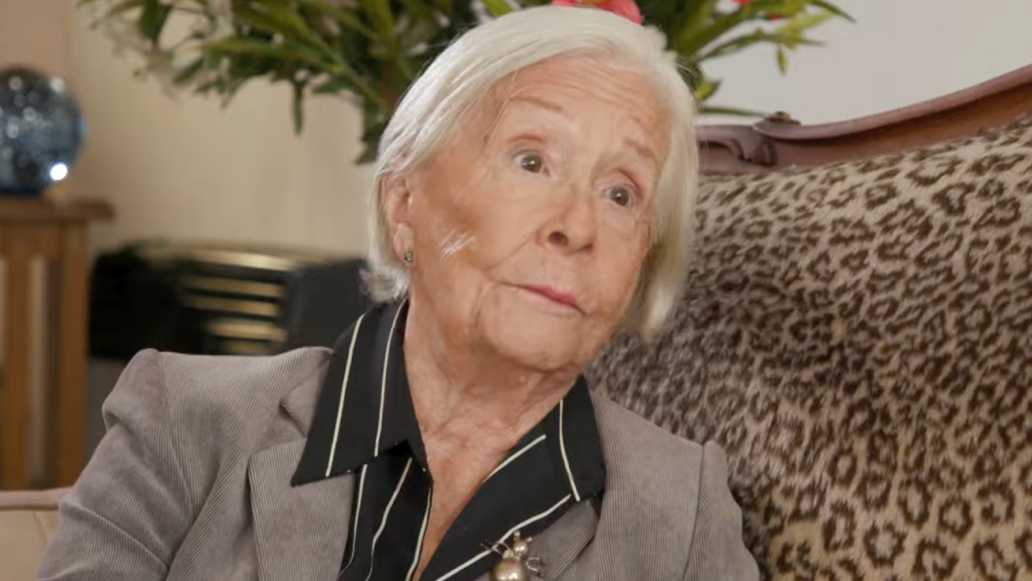 Delfina Guzmán a sus 96 años: 