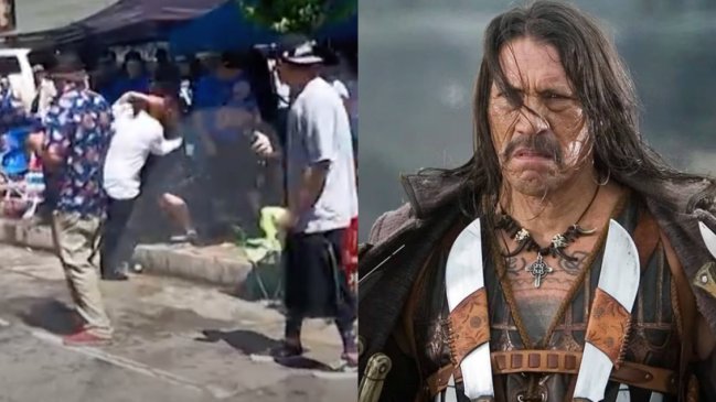 Danny Trejo protagonizó violenta pelea callejera: Recibió un combo y tiró una silla