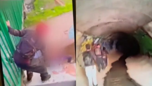 Jóvenes se perdieron por horas en túneles bajo Santiago: Caminaron kilómetros