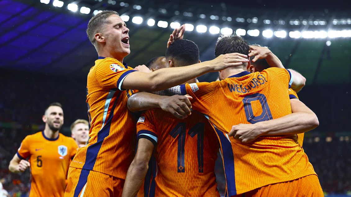 Países Bajos remontó a Turquía en Berlín y completó el cuadro de semifinales en la Eurocopa