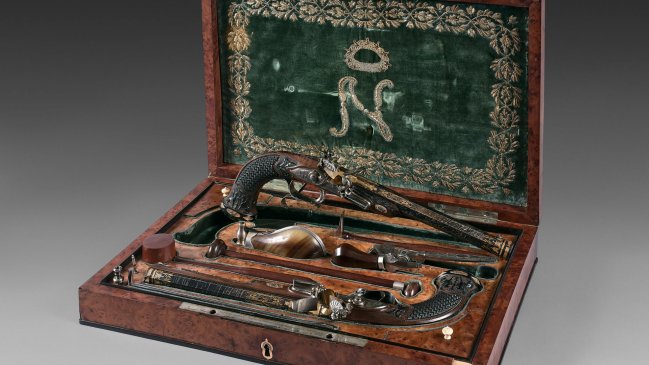 Gobierno francés emitió una orden para evitar que pistolas de Napoleón salgan del país