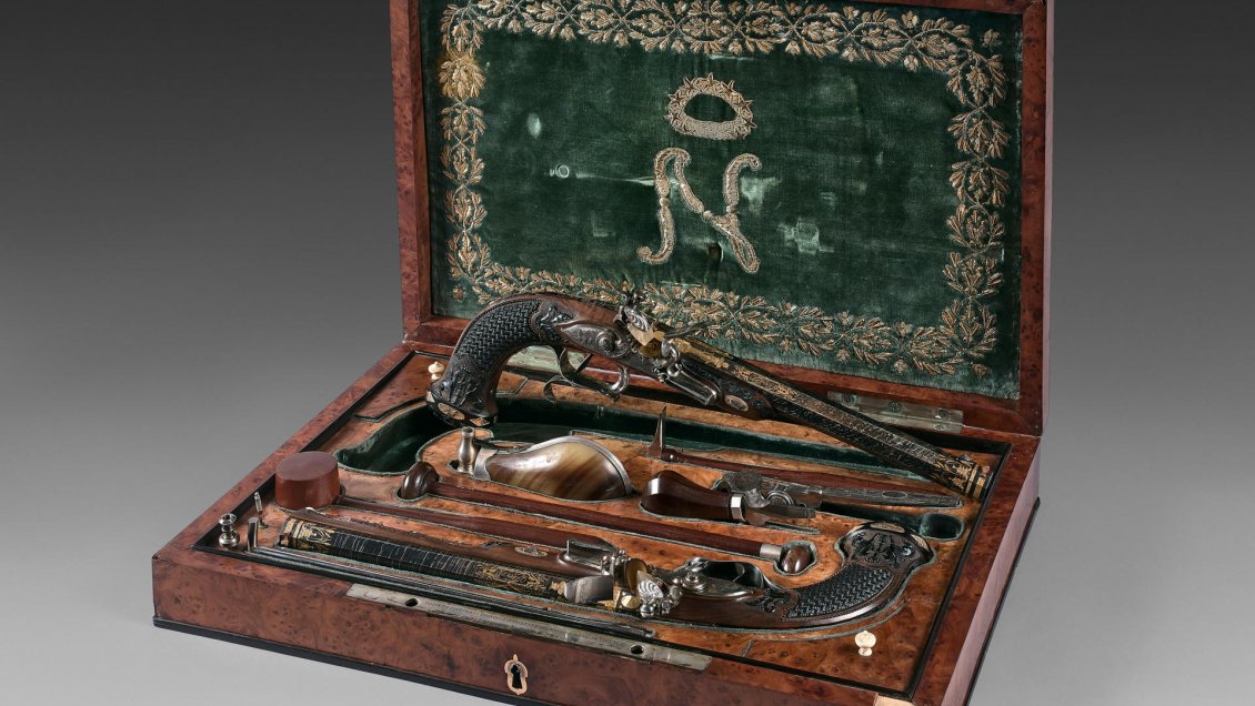 Gobierno francés emitió una orden para evitar que pistolas de Napoleón salgan del país