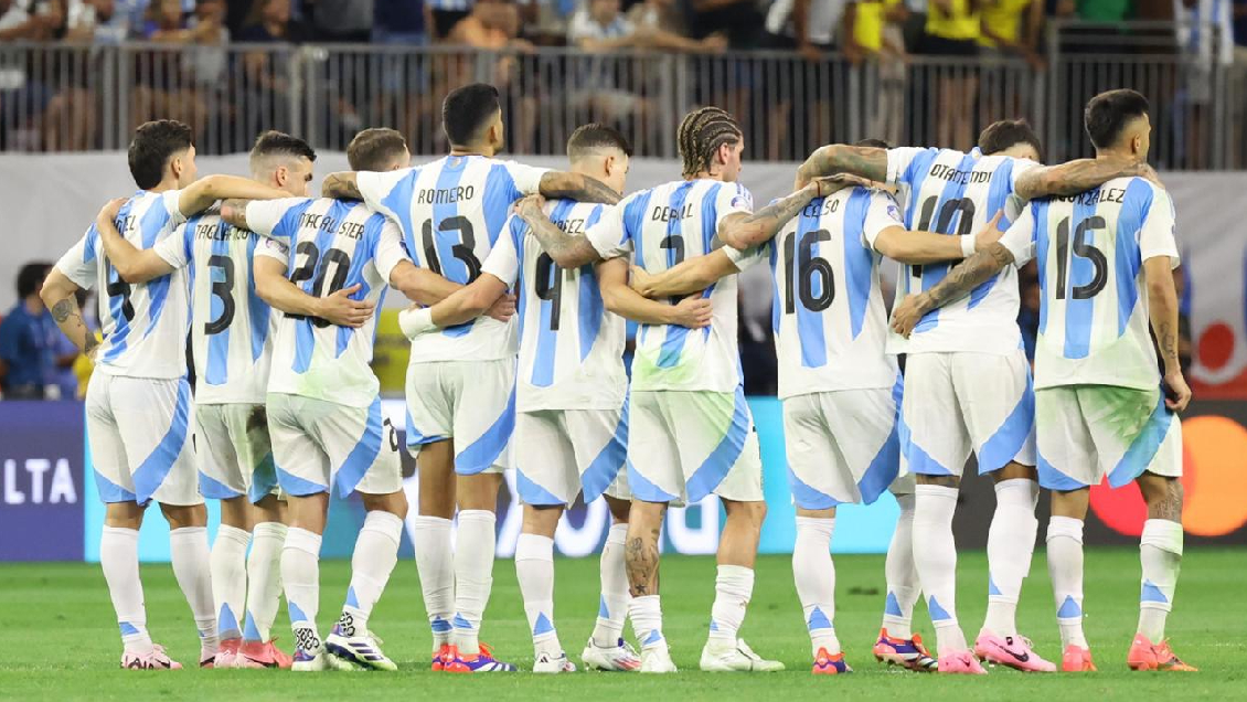 Argentina entrenó en Nueva Jersey con Acuña aún al margen