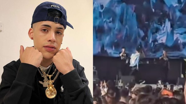 Cris MJ abandonó show en España: Público estaba pendiente de la Eurocopa