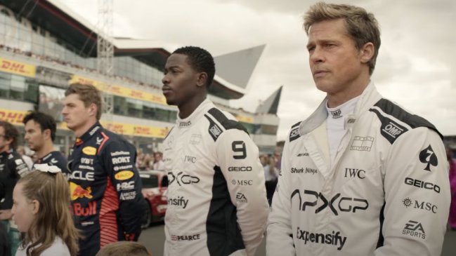 Brad Pitt estrena trailer de su prometedora película de la F1