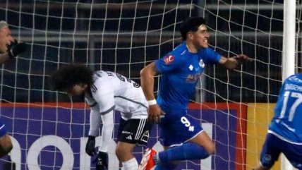   Cristian Duma fue el artífice del empate entre Deportes Santa Cruz y Colo Colo por Copa Chile 