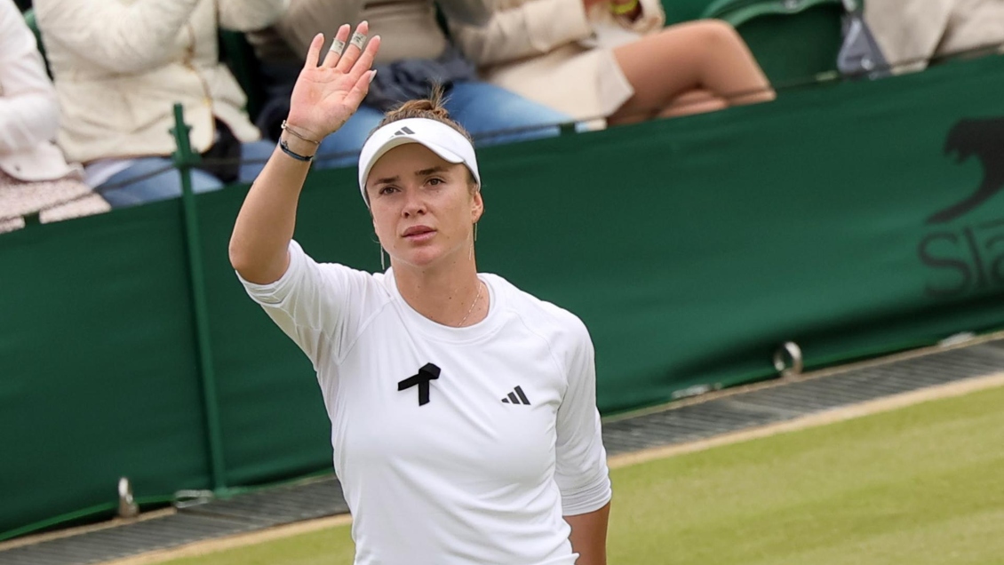 Por ataque a Kiev: Elina Svitolina rompió en llanto tras ganar su partido en Wimbledon