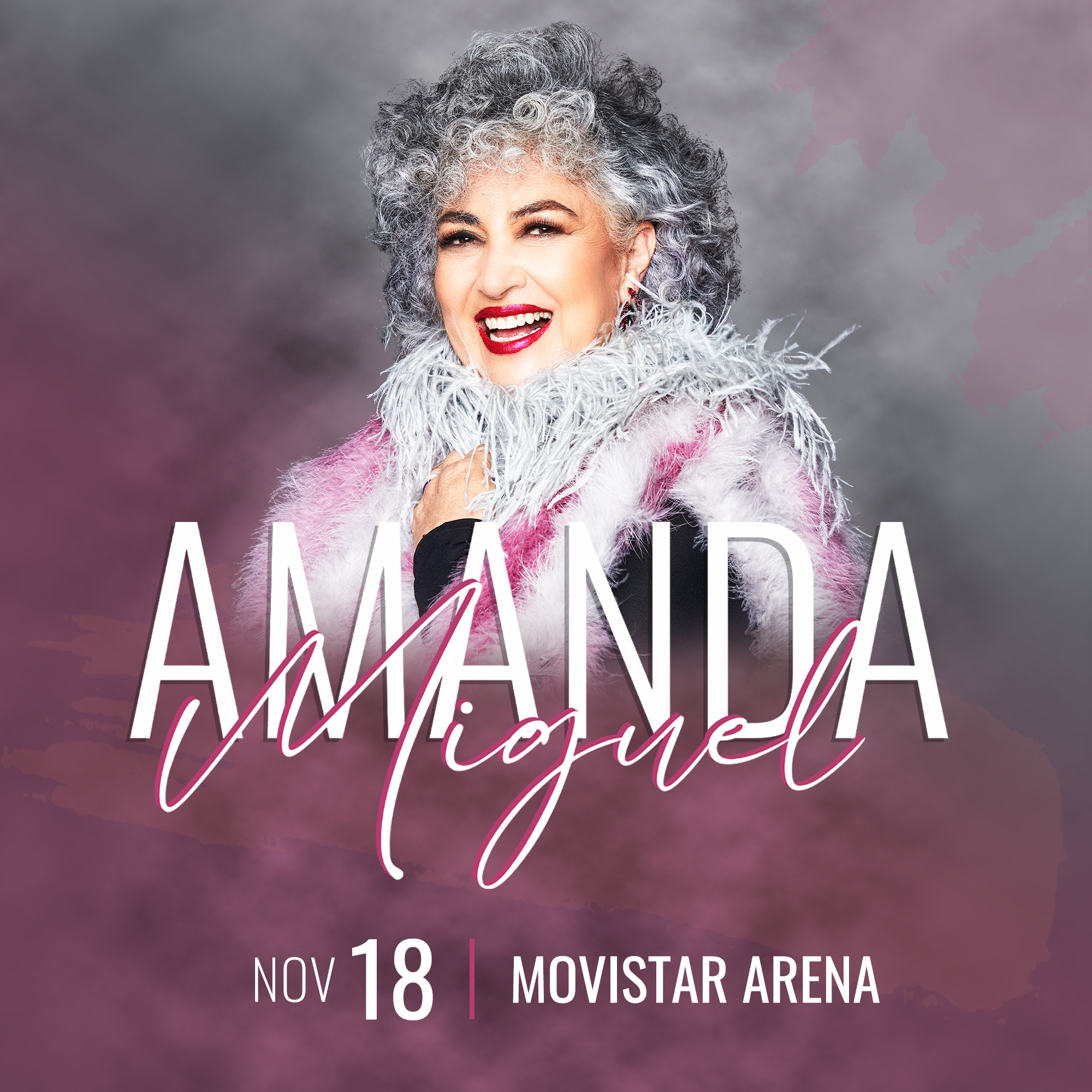 Amanda Miguel anuncia show en Chile