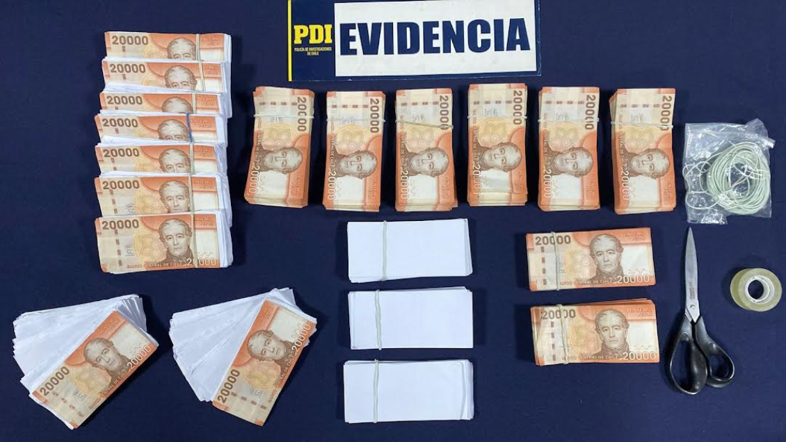 Detienen a hombre por estafar a su polola con 16 millones de pesos