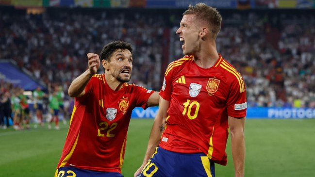 [VIDEO] Dani Olmo firmó el gol para remontada de España contra Francia