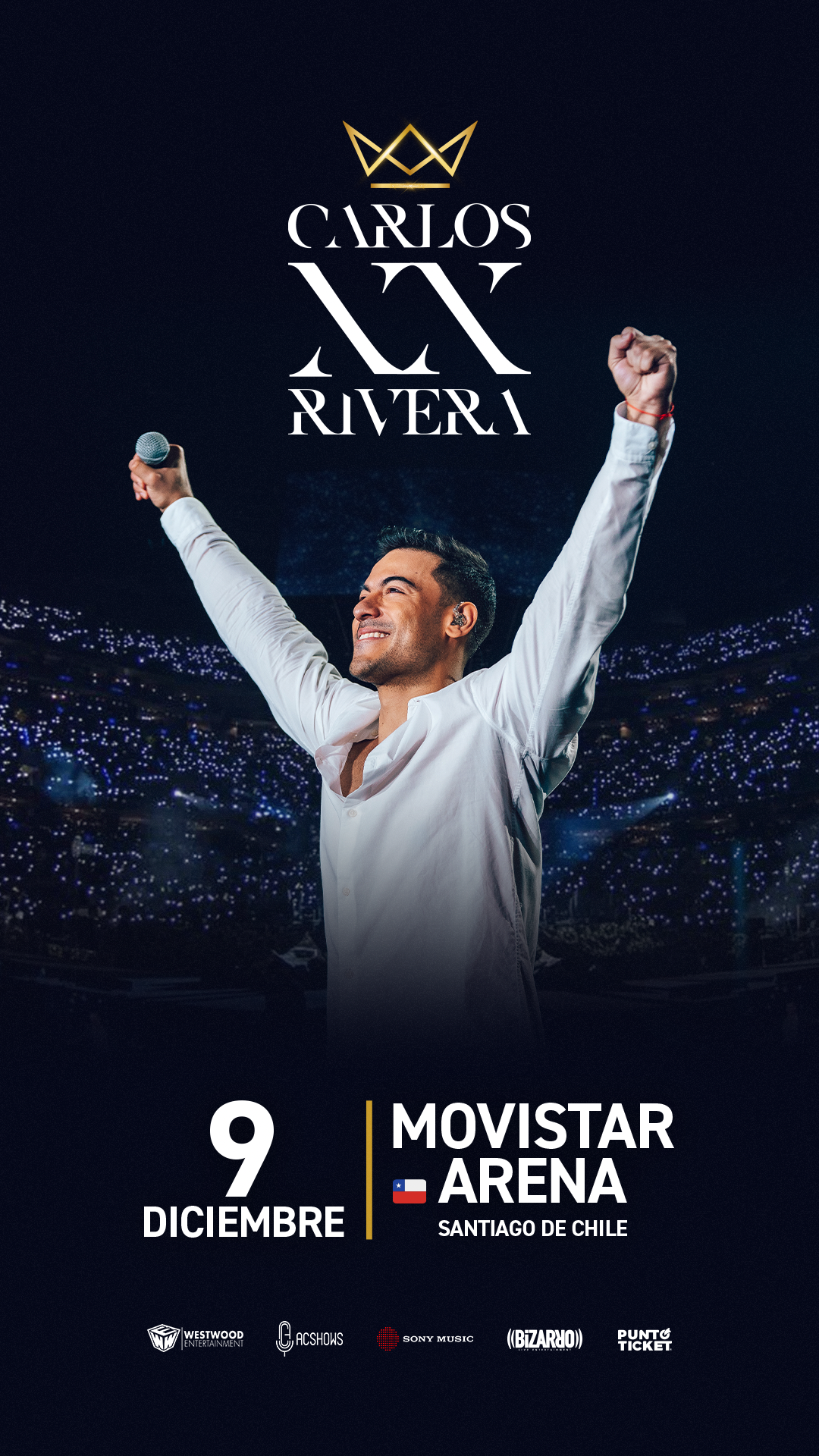 Carlos Rivera en Chile en 2024