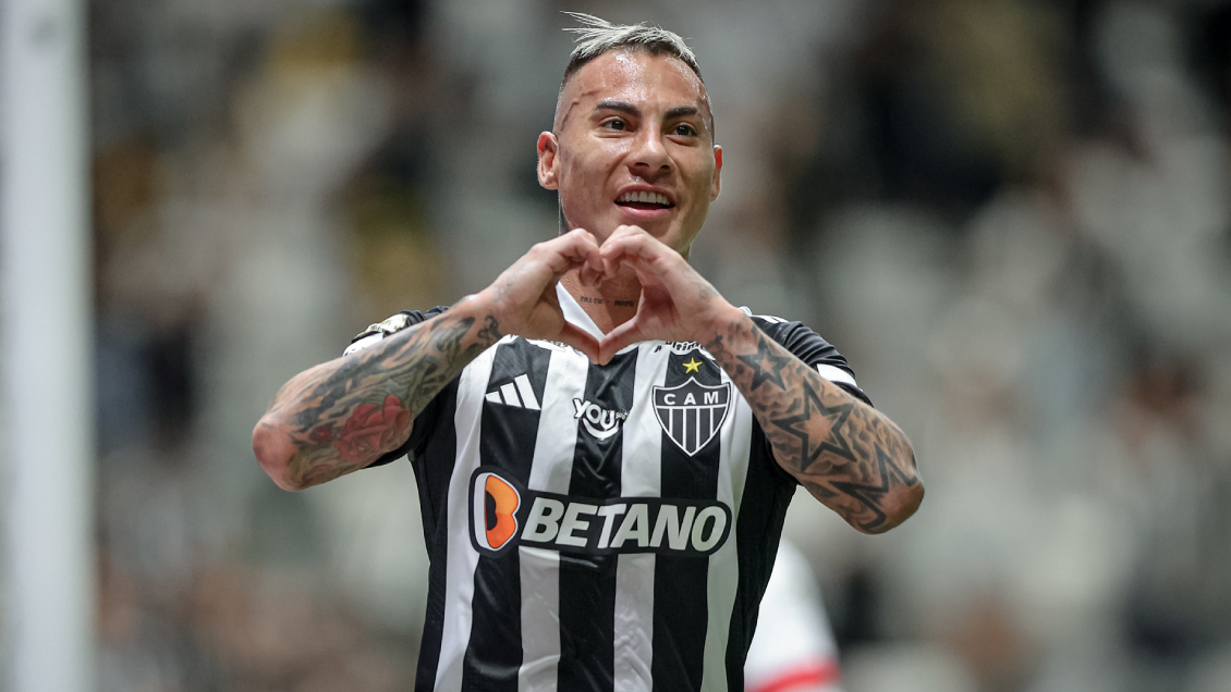 [VIDEO] Eduardo Vargas marcó para Atlético Mineiro ante Sao Paulo en el Brasileirao
