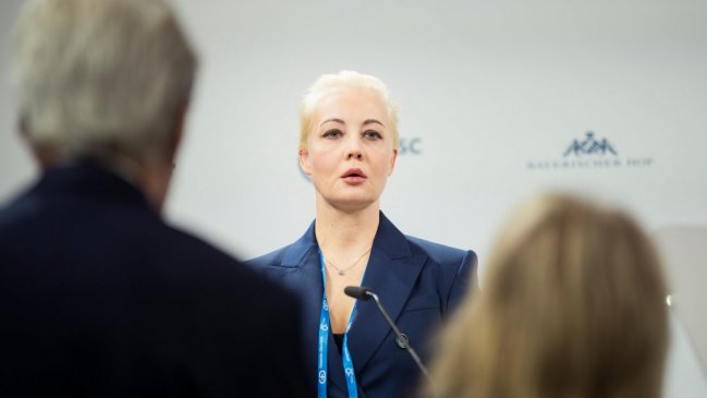 Rusia declara terrorista a la viuda de Alexéi Navalni