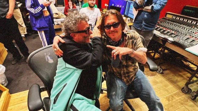 El curioso encuentro entre Fito Páez y Johnny Depp en Abbey Road