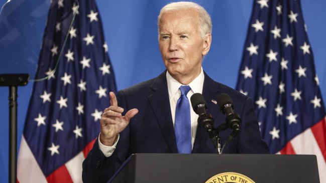 Biden descarta renunciar a su candidatura en conferencia clave sobre su futuro