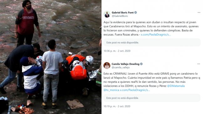 Monsalve y antiguos tuits de Boric y Vallejo sobre Pío Nono: 