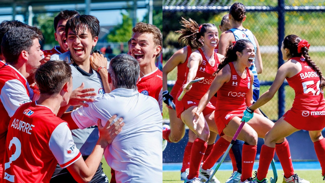 Chile logró doble bronce panamericano y clasificó al Mundial Junior de Hockey Césped