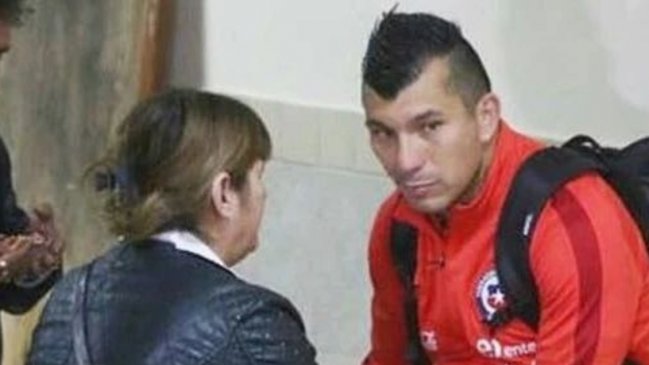 La sentida despedida de Gary Medel a su madre Marisol Soto