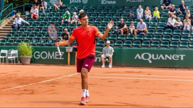 Tomás Barrios cayó ante Federico Gómez y debió conformarse con el subcampeonato en Trieste