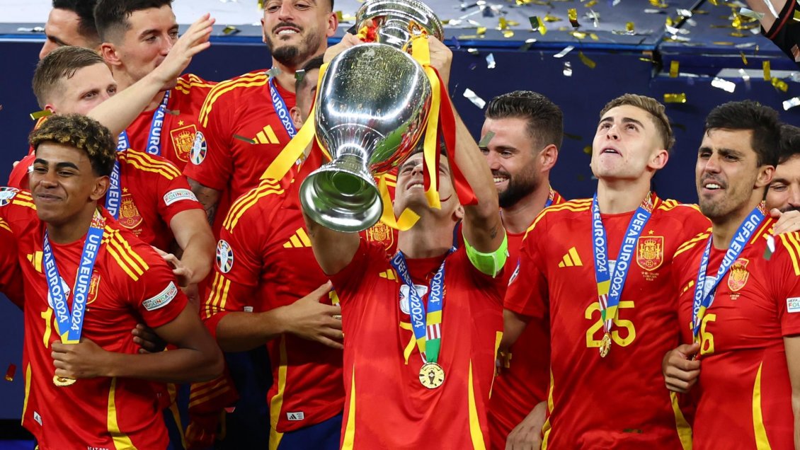 Palmarés: España se coronó por cuarta vez en la Eurocopa y es el más ganador del torneo