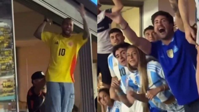 [VIDEO] El cruce de Maluma con fanáticos argentinos tras la derrota de Colombia en Copa América